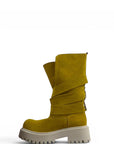Amphibious with leather and suede straps - Kessy