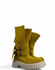 Amphibious with leather and suede straps - Kessy