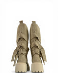 Amphibious with leather and suede straps - Kessy