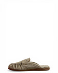 Beige suede clogs - Elise