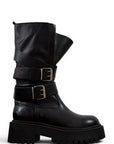 Bottines en cuir noir - Roxy