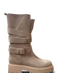 Beige suede ankle boot - Roxy