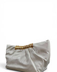 Clutch con dettaglio oro - America