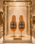 Ciabatta con decori cross - Priscilla