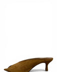 Sabot con tacco in camoscio - Lety