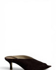 Sabot con tacco in camoscio - Lety