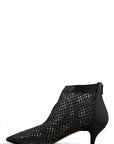 Tronchetto in raffia nero - Jess