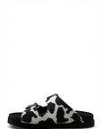 Ciabatta mucca bianco/nero - Goldie