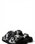 Ciabatta mucca bianco/nero - Goldie