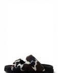 Ciabatta in cavallino mucca - Goldie