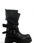 Anfibio in pelle nero - Syria