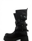 Anfibio in pelle nero - Syria