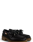 Mocassino in pelle nero - Ally