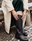 Stivale in pelle nero - Melody