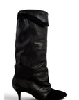 Stivale in pelle e camoscio nero - Marsh