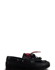 Dark brown suede fringed loafer - Velvet