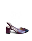 Slingback sol soft bordeaux - Clara