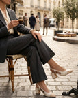 Slingback sol soft panna - Clara