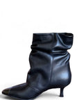 Tronchetto in pelle nero - Chrome low