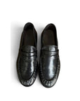 Mocassino in pelle nero - John