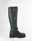 High amphibian boot with straps and laces - James