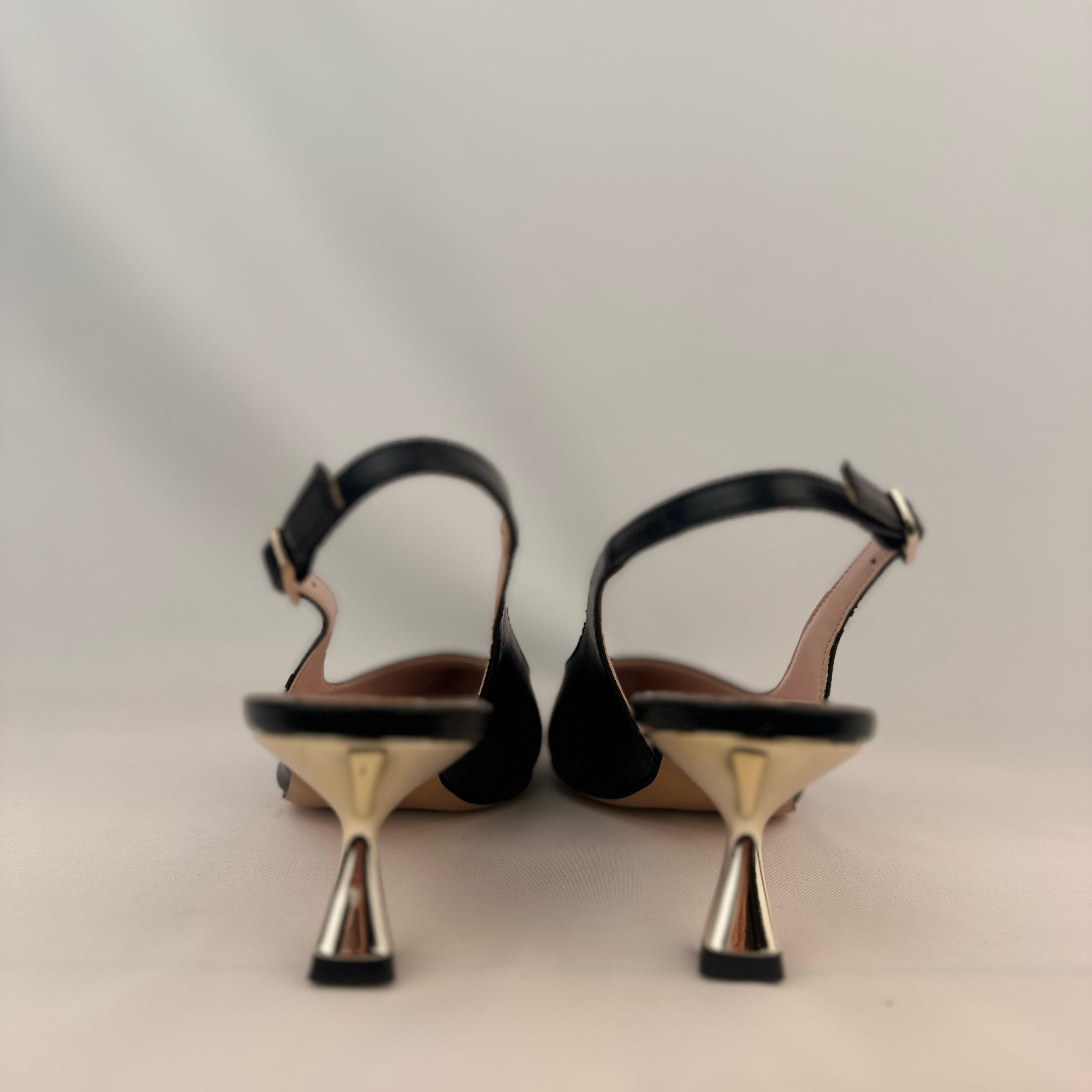 Décolleté con tacco a specchio - Ambra New