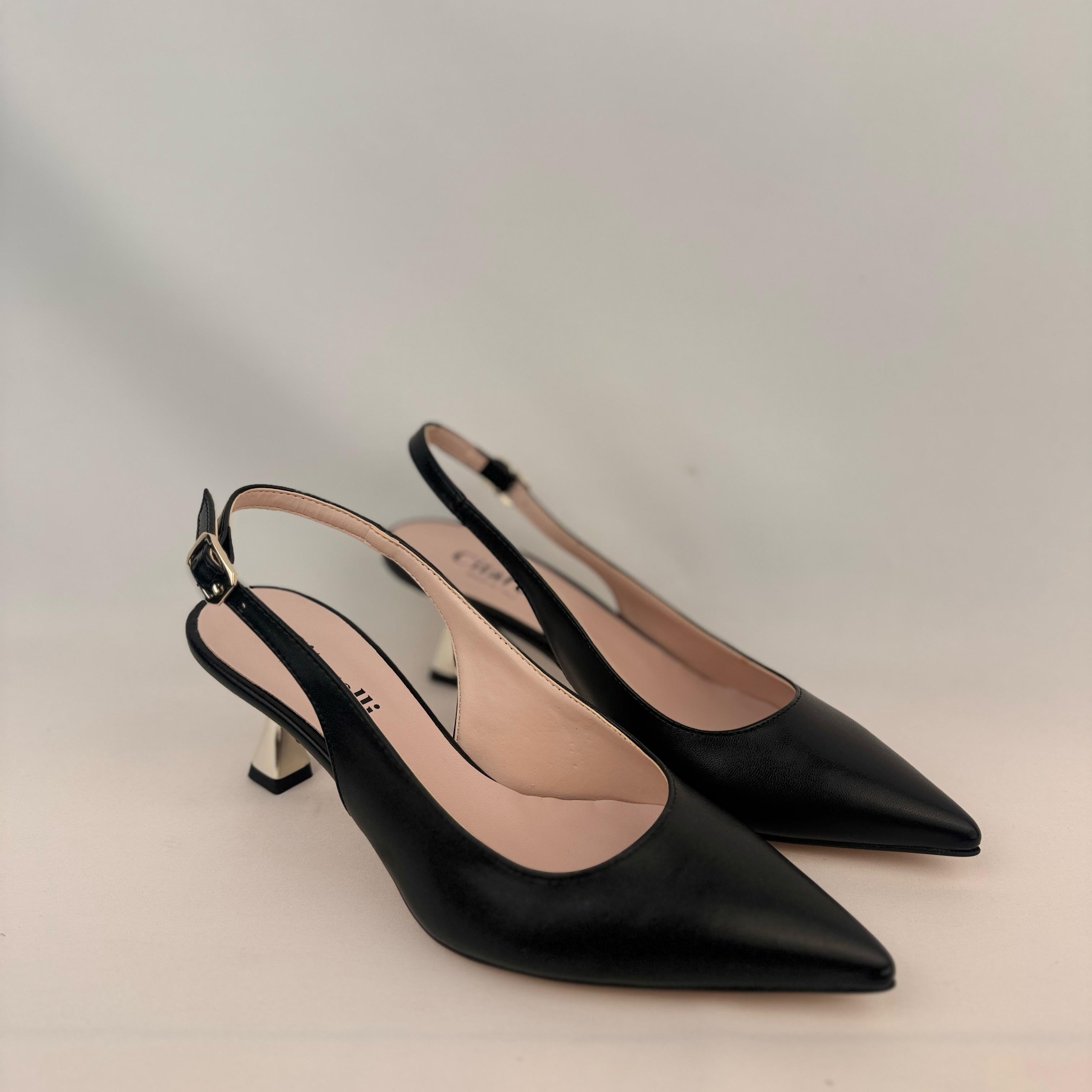Décolleté con tacco a specchio - Ambra New