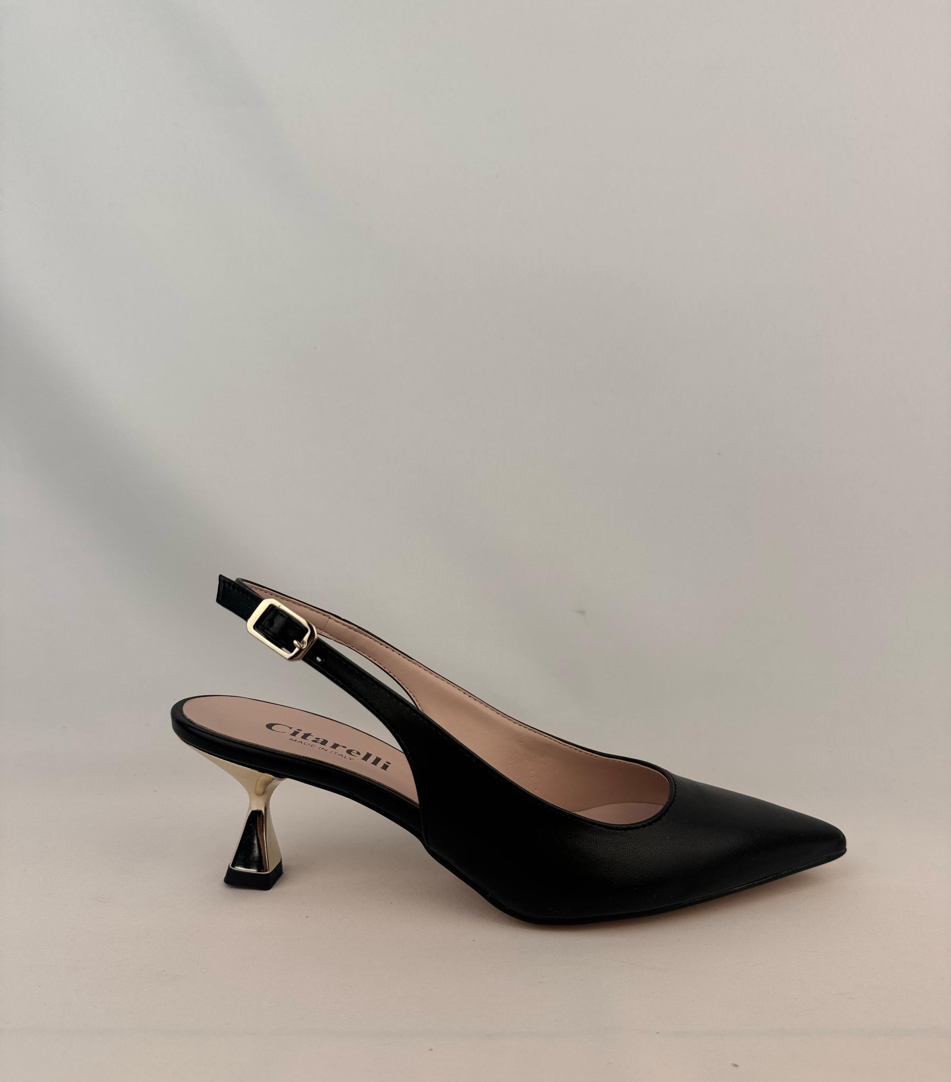 Décolleté con tacco a specchio - Ambra New