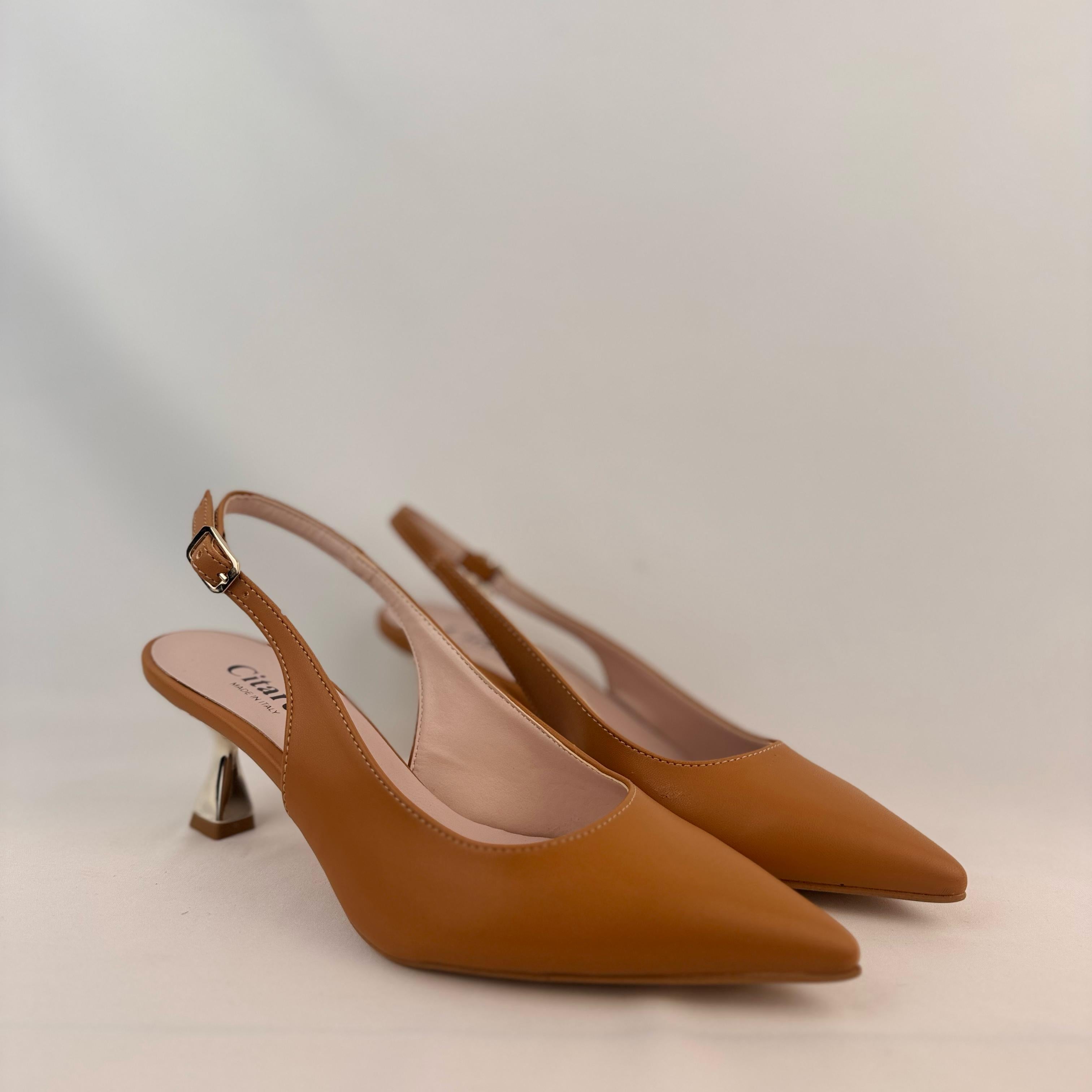 Décolleté con tacco a specchio - Ambra New