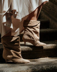 Stivaletto con piega in camoscio - Suele New
