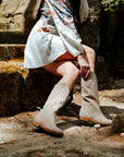 Texano con rialzo interno in camoscio - Eden SPS