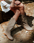 Texano con rialzo interno in camoscio - Eden SPS