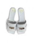 Ciabatta con dettaglio oro - Paris SS25