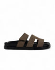 Ciabatta con strappo in pelle - Kathleen SS25
