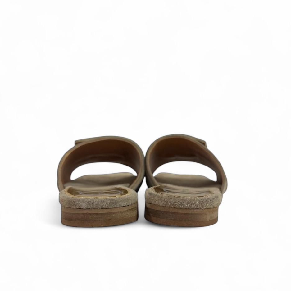 Ciabatta con dettaglio oro - Paris SS25