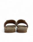 Ciabatta con dettaglio oro - Paris SS25