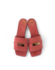 Ciabatta con dettaglio oro - Paris SS25