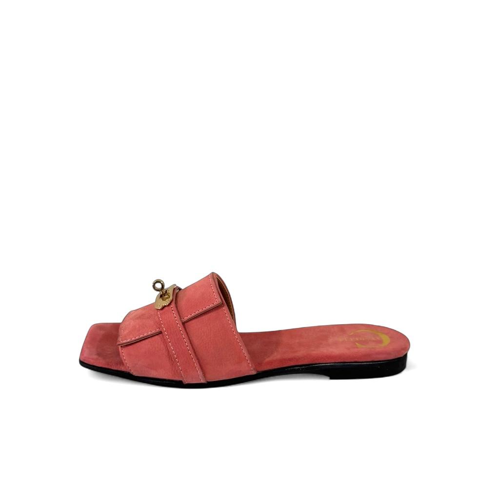 Ciabatta con dettaglio oro - Paris SS25