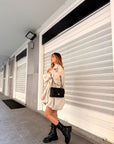 Anfibio in pelle nero - Ambra
