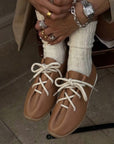 Baskets en cuir - Kick