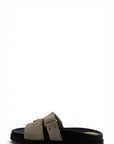 Sandal with straps and gold buckle - Katy SS25