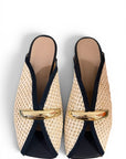 Sabot in raffia - Denise
