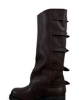 Anfibio con fibbie in pelle marrone - Prince