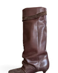 Stivale in pelle e camoscio marrone - Marsh