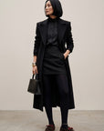 Dark brown suede fringed loafer - Velvet