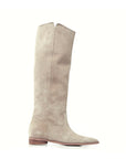 Stivale a punta in camoscio - London PRE ORDER