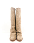 Stivale con piegone in camoscio - Marchal New