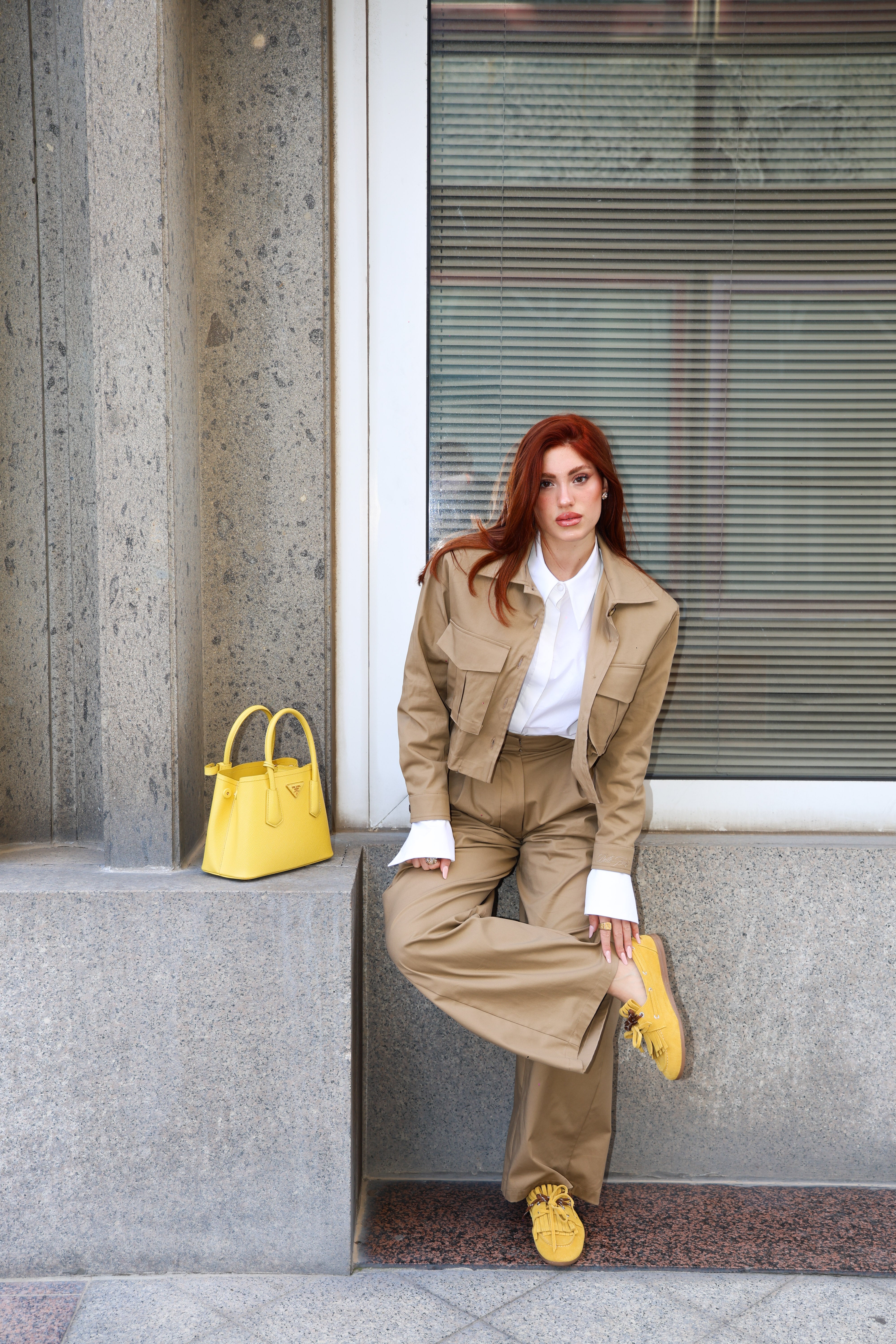 Sabot en daim jaune - Dandy