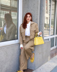 Sabot en daim jaune - Dandy