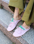 Pink suede clogs - Dandy